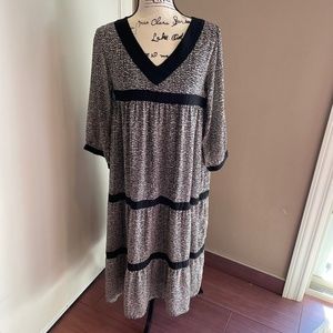 Apart by Lowrys crepe print dress